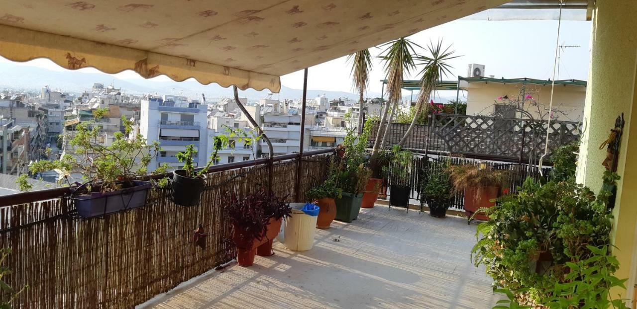 Penthouse Balcony Close To Acropolis Apartment Атина Екстериор снимка