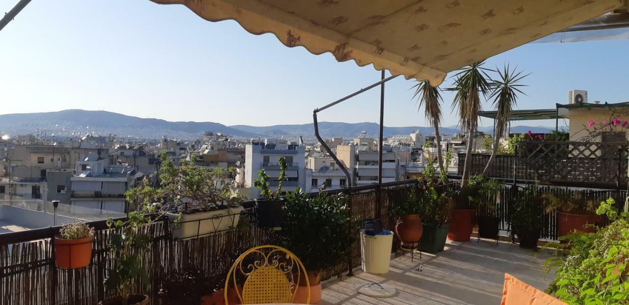 Penthouse Balcony Close To Acropolis Apartment Атина Екстериор снимка